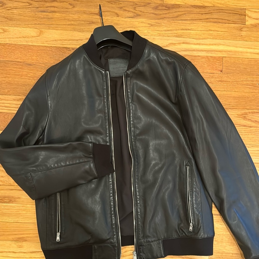 Leather men jacket. All Saints